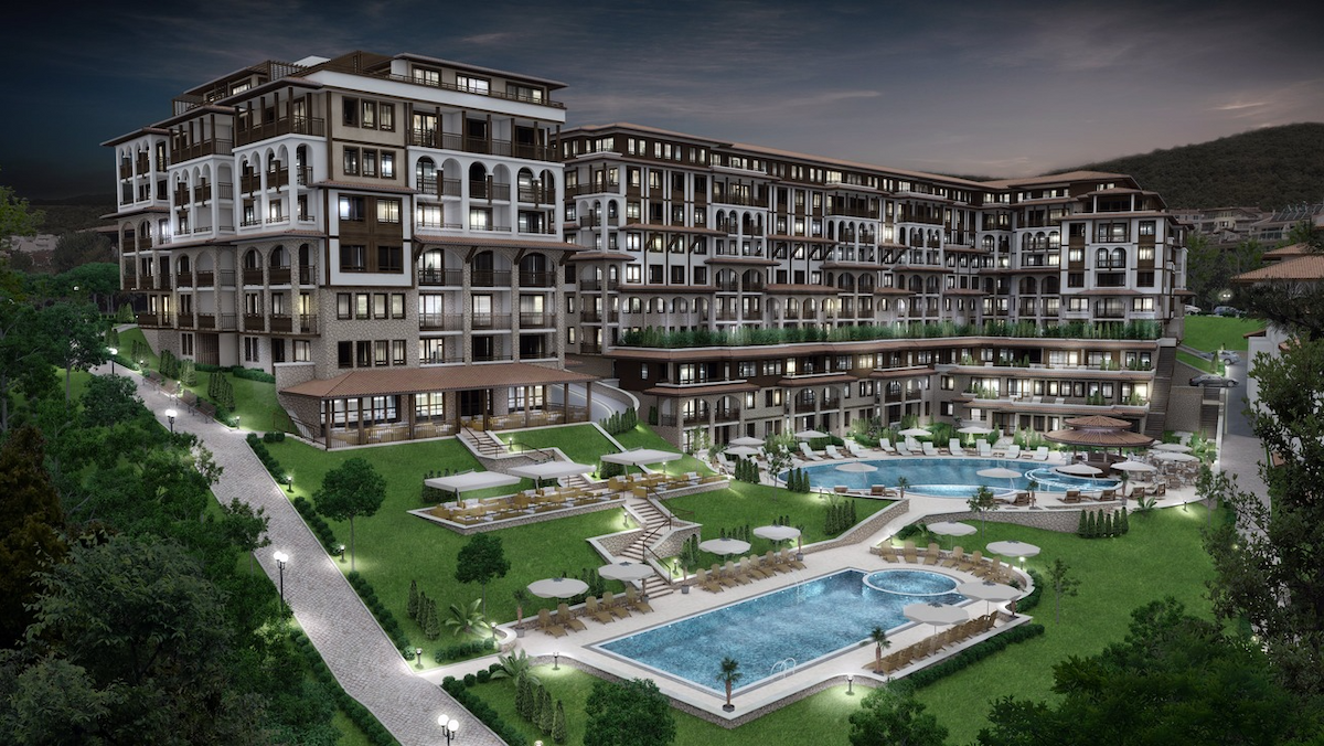 Elite residential complex in the town of Sveti Vlas